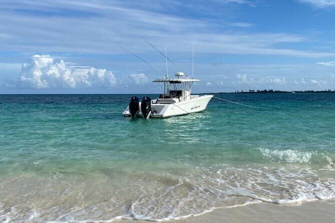 8 hours 34ft Day Dream Private Charter in Nassau - Reel Dreams at Nassau Yacht Haven: your launchpad