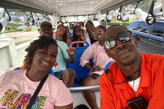 Electric Bus tour of Nassau with sampling of local food & drinks - Stop by stop: rum cake, chocolates, teas, and Watling’s rum