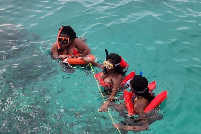 Exotic half day private charters to Rose Island, Pigs and Turtles - Schedule Reality: What 4 Hours Feels Like