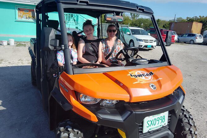 Exuma,Bahamas: 6 Seater Buggy/Jeep Rental with Bluetooth speakers - Where You Start Matters: Exuma Yacht Club and the Bowcar Setup