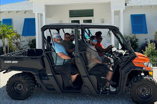 Exuma,Bahamas: 6 Seater Buggy/Jeep Rental with Bluetooth speakers - Your Full-Day Plan: How the Stops Fit Together