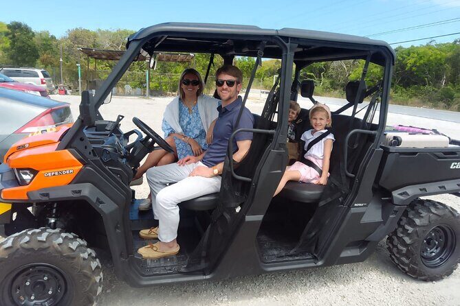 Exuma,Bahamas: 6 Seater Buggy/Jeep Rental with Bluetooth speakers - Car Seats and Group Setup: Practical Parenting Considerations