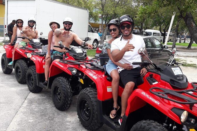 FUN ATV Tour+JetSki Bundle with Beach Break Truly Sensational - Fort Montagu: Cannons, Harbor Views, and a Quick Photo Moment