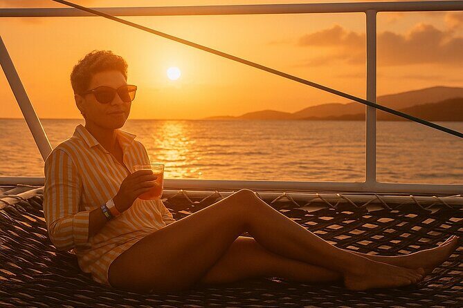 Grand Bahama Catamaran Sunset Cruise with Drinks and Snacks - First impressions at Flamingo Bay Marina (4:30 pm timing)