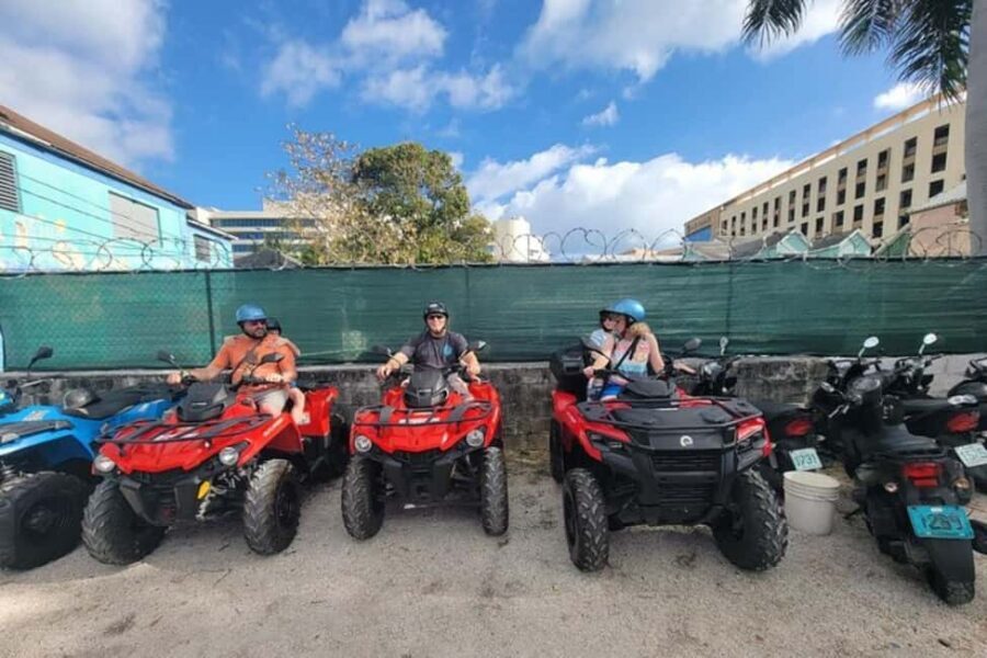 Half-Day ATV City Tour in Nassau: With Free Samples & Pickup - Pickup Points Around Nassau and Cruise Terminal Meet-Up