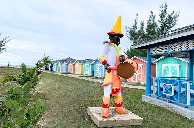 Junkanoo Village Beach Club with Lunch - The Straw Market on Your Way to Lunch