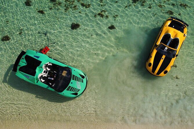 Luxury JetCar Experience-Grand Bahama - What You Do Once You Hit the Water (And How You Control the Feel)