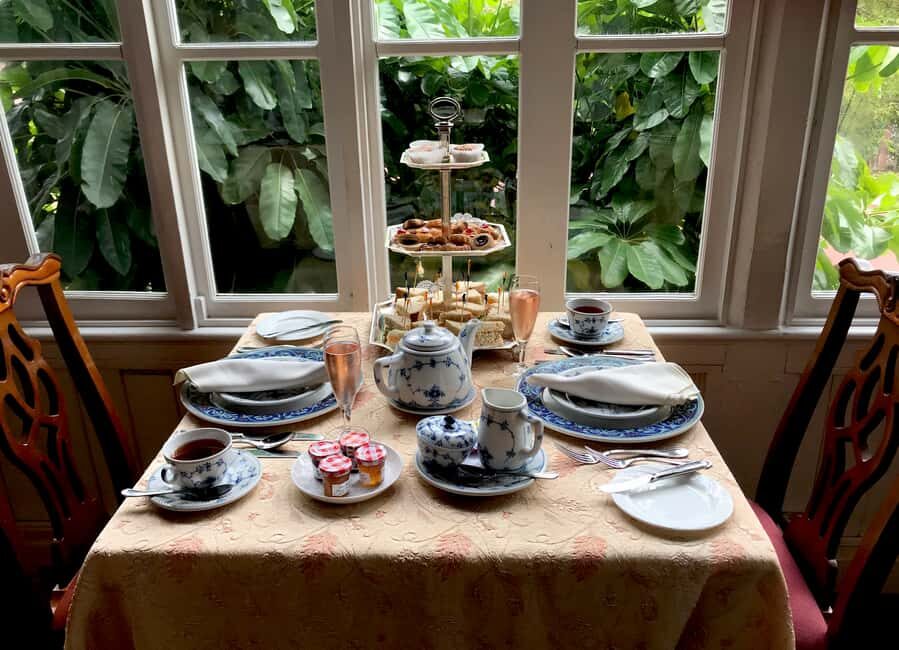 Nassau: Afternoon Tea at Graycliff Hotel and Restaurant - Your tea choices in Nassau: black, green, herbal, plus coffee or hot chocolate