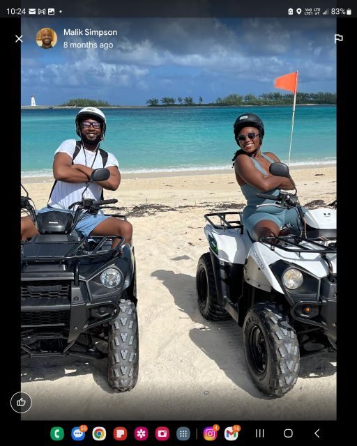 Nassau, Bahamas: ATV Quad Bike Rental - Government House and the Queen’s Staircase: the classic photo-and-views pairing