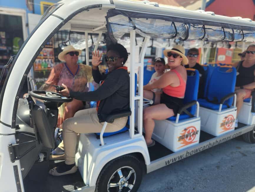 Nassau: Electric Bus Tour with Food & Drink Samples - Electric bus in downtown Nassau: why this route works