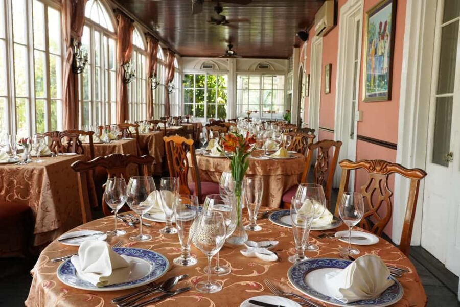 Nassau: Wine Luncheon at the Graycliff Restaurant - Key things you’ll notice