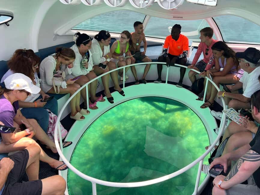 Paradise Island: Glass-Bottom Boat Tour with Live Commentary - A 2-hour hydrofoil day from Paradise Island to Athol Island