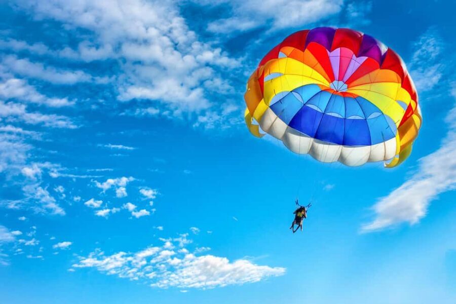 Parasail Over Cabbage Beach - Key highlights that make this parasail stand out (in the good way)