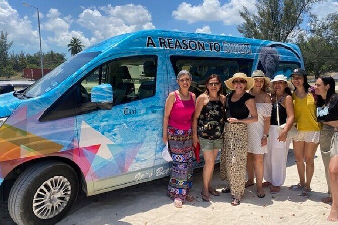 Private Airport/Hotels Transfers Nassau Bahamas - Inside the van: comfort, AC, and local stories on the way
