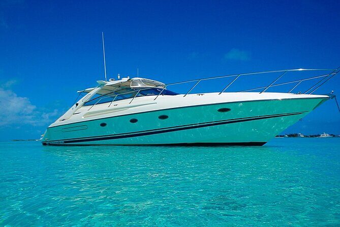 Private Beach Day / 50ft Sun Seeker or 33ft Boat / 1-10 Guests - Coral Reef Snorkeling on the Way Back