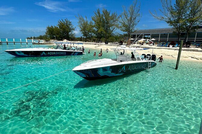 Private Tour 45ft Powerboat to Nearby Islands - Rose Island beaches: powdery sand time with a full hour on land