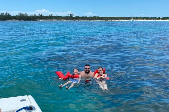 Rose Island 3 Island Luxury Private Tour(8hrs) - Stop 1: Pearl Island for coral reefs, snorkeling, and fish-feeding time