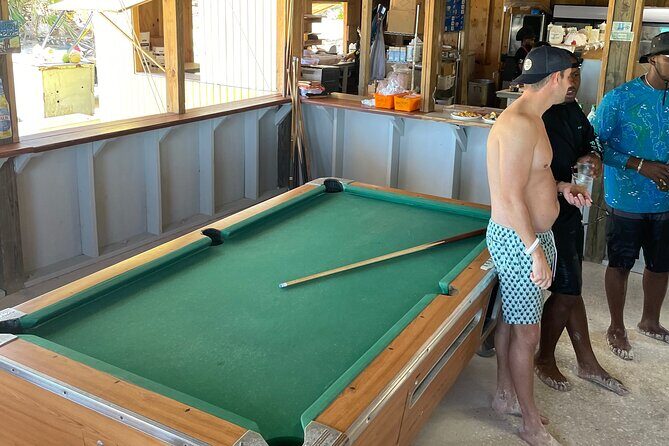 Rose Island Boat Party, Beach Getaway & Floating Bar - Rose Island Footprints: Your Main Beach Bar Window