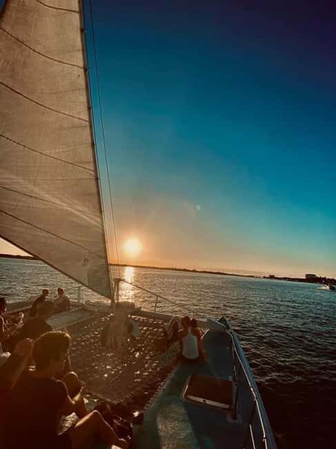 Sunset Cruise In Paradise - The sailing and sunset hour: Atlantis views, harbor port activity, and real time outside